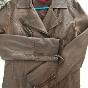 CoffeeShop PU leather jacket
